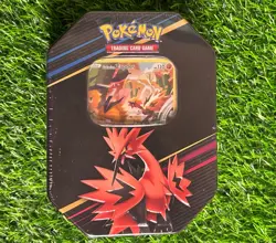 Pokemon Crown Zenith Galarian Zapdos Tin Sealed International Version - Image 1