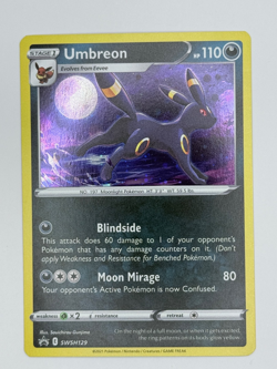 Umbreon SWSH129 - SWSH Black Star Promo Holo Pokemon TCG - NM - Image 1