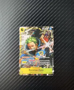 One Piece TCG Roronoa Zoro ST29-014 SR Alt Art English NM - Image 1