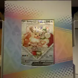 Pokemon Prismatic Evolutions SPC with Promo - No Packs! (PROMO CARD CORNER DENT) - Image 3