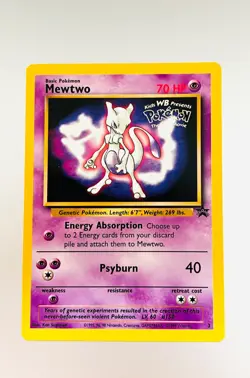 POKEMON MEWTWO THE FIRST MOVIE PROMO CARD 3 - Image 1