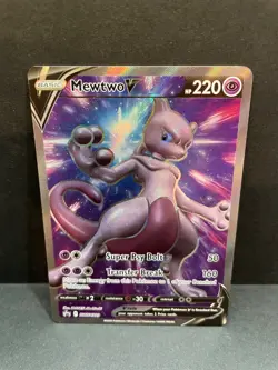 Mewtwo V SWSH229 SWSH: Sword & Shield Black Star Promo Card - Image 1