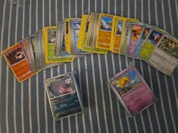Pokemon BULK lot 100 Cards Common Uncommon HOLO RARE Reverse Holo - Image 1