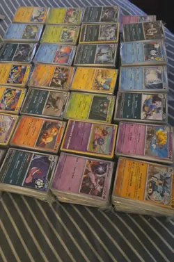 Pokemon BULK lot 100 Cards Common Uncommon HOLO RARE Reverse Holo - Image 2