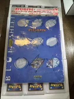 PokePark blue sheet Original Packaging Including Stickers All Cards PSA Graded! - Image 1