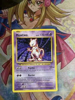 Pokemon TCG XY Evolution 51/108 Mewtwo Black Star Rare Card NM - Image 1