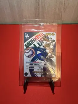 One Piece Monkey D.Luffy LA Dodgers Sealed Card Perfect Condition - Image 2