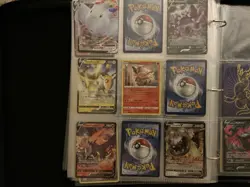 Pokemon TCG Binder Lot Foil & Regular Cards Charizard Pikachu Blastoise - Image 2