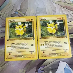 PIKACHU [2] 1st Edition 1999 Pokemon Jungle Common Card 60/64 - Image 1