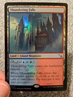 MTG Thundering Falls Murders at Karlov Manor - NM Foil - Image 1