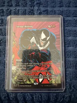 Savage Beating (Borderless) Marvel Universe Eternal-Legal Non-foil #0026 - Image 1