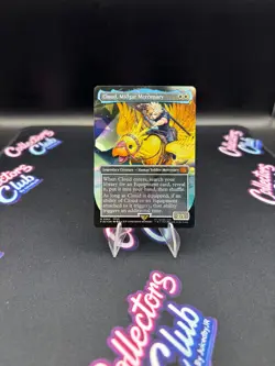Cloud, Midgar Mercenary (Borderless) (Chocobo Track Foil) Final Fantasy Foil - Image 1