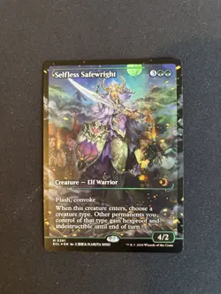 Selfless Safewright AND Glen Elendra Guardian Showcase Foil Lorwyn Eclipsed MTG - Image 4