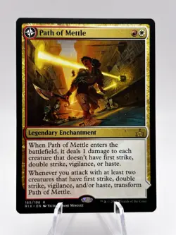 Path of Mettle / Metzali, Tower of Triumph 165/196 Rivals of Ixalan RIX MTG NM - Image 1