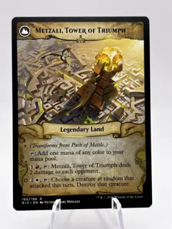 Path of Mettle / Metzali, Tower of Triumph 165/196 Rivals of Ixalan RIX MTG NM - Image 2