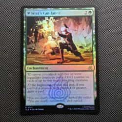 Master's Guidance (Foil) (R) MTG Avatar: The Last Airbender: Eternal-Legal (TLE) - Image 1