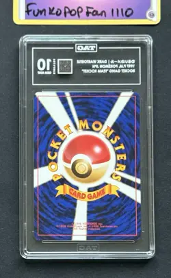 TAG 10 GEM MINT Dark Wartortle Rocket Gang Regular Japanese Pokemon TCG - Image 2