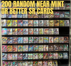 [200x] Japanese Pokemon SR Card Lot - Near Mint or Better Only - Image 1