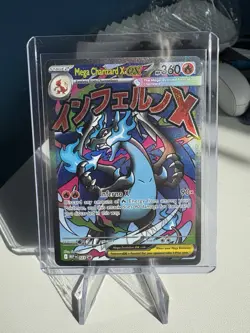 Pokemon Mega Charizard X EX 023 Me: Mega Evolution Promo Holo 360 HP Inferno X - Image 1
