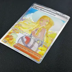 Pokemon TCG Lillie's Determination SIR 184/132 Mega Evolution Secret Rare NM ENG - Image 2