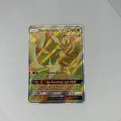 Pokemon TCG Ultra Necrozma GX Full Art 127/131 Sm-Forbidden Light Holo - LP/MP - Image 1