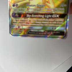 Pokemon TCG Ultra Necrozma GX Full Art 127/131 Sm-Forbidden Light Holo - LP/MP - Image 5