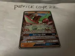 Flygon GX Holo Ultra Rare Sun & Moon Cosmic Eclipse 110/236 NM - Image 2