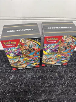 Pokemon TCG: ❗FACTORY SEALED❗Mega Evolution Booster Bundle (SET OF 2)🔥 - Image 2