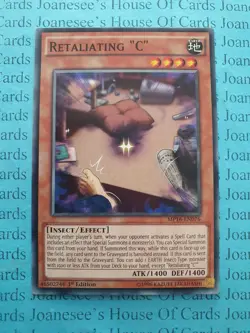 MP16-EN076 Retaliating "C" Yu-Gi-Oh Card 1st Edition New - Image 1