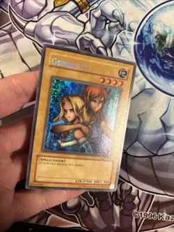 Yugioh Gemini Elf LON-000 Secret Rare REVERSE FOIL ERROR Unlimited VLP (WNU) - Image 2