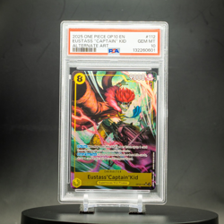 Eustass "Captain" Kid OP10-112 Alt Art | One Piece Royal Blood | PSA 10 GEM MT - Image 1