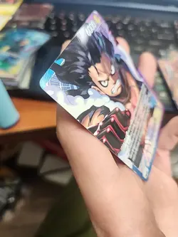 One Piece A Fist of Divine Speed Monkey.D.Luffy OP11-040 L* Alternate Art - Image 5