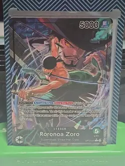 Roronoa Zoro (020) (Alternate Art) OP12-020 Legacy of the Master Foil - Image 1