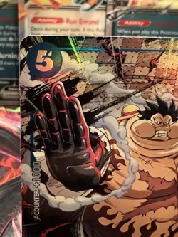 Monkey.D.Luffy OP11-058 Carrying On His Will Treasure Rare TR One Piece TCG - Image 3