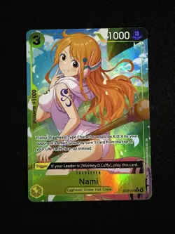 Nami ST29-008 Parallel Starter Deck Full Art One Piece TCG English - Image 1