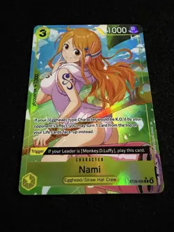 Nami ST29-008 Parallel Starter Deck Full Art One Piece TCG English - Image 2