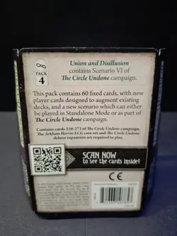 Arkham Horror LCG Card Game | Union And Disillusion AHC33 Complete, no ClamShell - Image 4