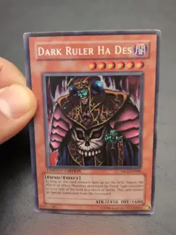 Yu-Gi-Oh! SECRET RARE HOLO CARD DARK RULER HA DES MC1-EN006 MP - Image 3