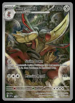 Pokemon Cards Kingambit 130 Scarlet & Violet Promo NM - Image 1