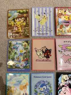 Pokemon center Individual Card Sleeves Lot X 20 Rare - Image 3