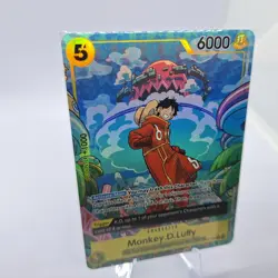 OP07-109 Egghead Luffy Treasure Rare TR SR Alt One Piece Card TCG English NM - Image 3