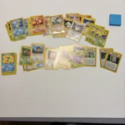 Neo Genesis Pokemon TCG 60 Cards Bulk Lot -Varying Conditions - Image 1