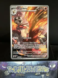 Pokemon Card Blaziken 192/182 Destined Rivals Illustration Rare Near Mint - Image 1