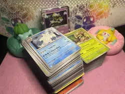 300+ Pokemon Card Bulk Plus 30 Holos! Mixed Sets+languages All NM | 99p Start - Image 1