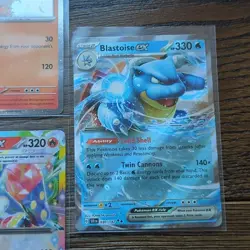 Pokemon Card JOB LOT of 5 Foils inc Klawf 217, Blastoise Ex 030, Koraiden Ex 247 - Image 4