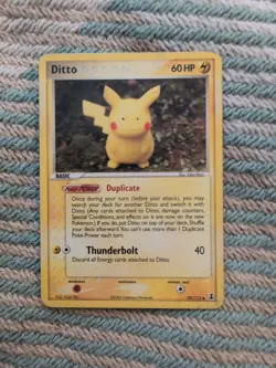 Ditto (Pikachu) 39/113 Delta Species Non Holo Pokemon Card NM LP - Image 1