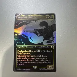 MTG - Avatar - Fire Lord Zuko Borderless Foil - Rare 0315 - Image 1