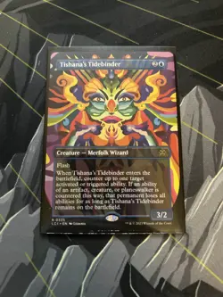 MTG x1 Tishana's Tidebinder - Borderless Near Mint (Never Played) - Image 1