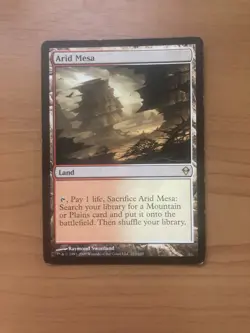 Arid Mesa Zendikar Played Condition - Image 1