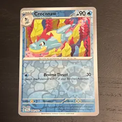 Croconaw 040/162 Reverse Holo Temporal Forces - Pokemon TCG NM - Image 1